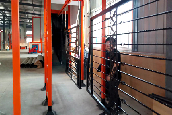 江苏固格澜栅护栏喷涂设备