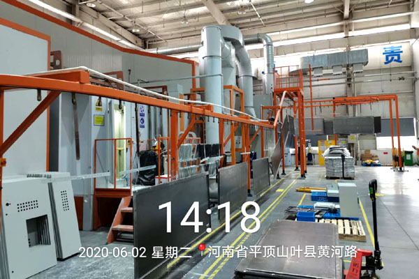 库柏爱迪生柜体喷涂设备