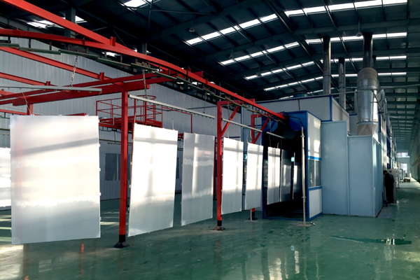 河北祥达铝单板氟碳喷涂生产线