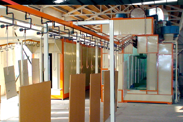 氟碳喷漆生产线