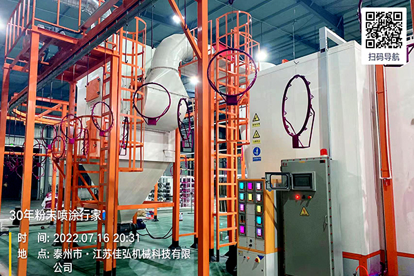 感谢客户反馈：健身器材喷塑线喷涂涂层品质更优