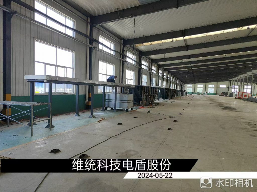 山东涂装设备喷涂线又一重点项目刷新“进度条”