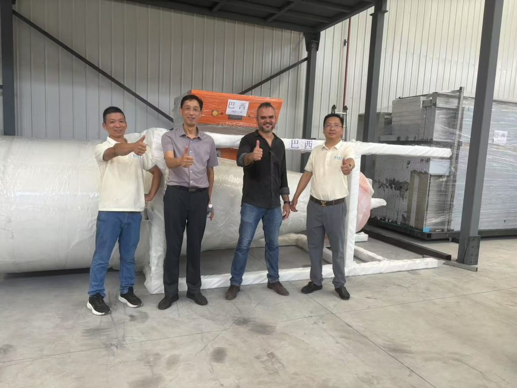 巴西客户点赞：新月积放式喷涂线以硬核品质征服国际客户！