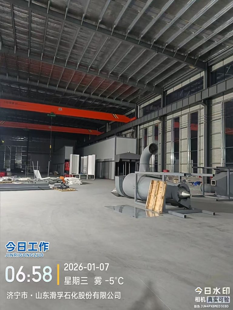 捷报！山东济宁车辆配件塑粉喷涂流水线安装项目有序推进中