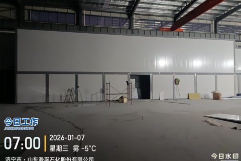 捷报！山东济宁车辆配件塑粉喷涂流水线安装项目有序推进中