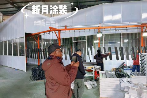 中非合作共启新篇！非洲客户莅临新月涂装喷涂设备厂家考察