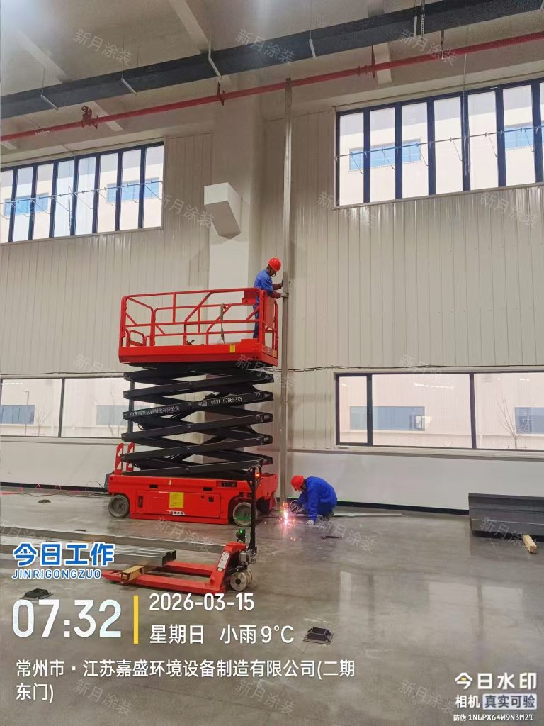 不负所托｜新月涂装常州喷涂流水线安装火热进行中！