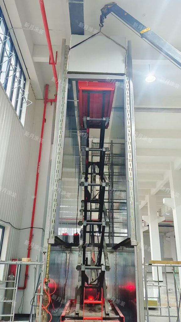 不负所托｜新月涂装常州喷涂流水线安装火热进行中！