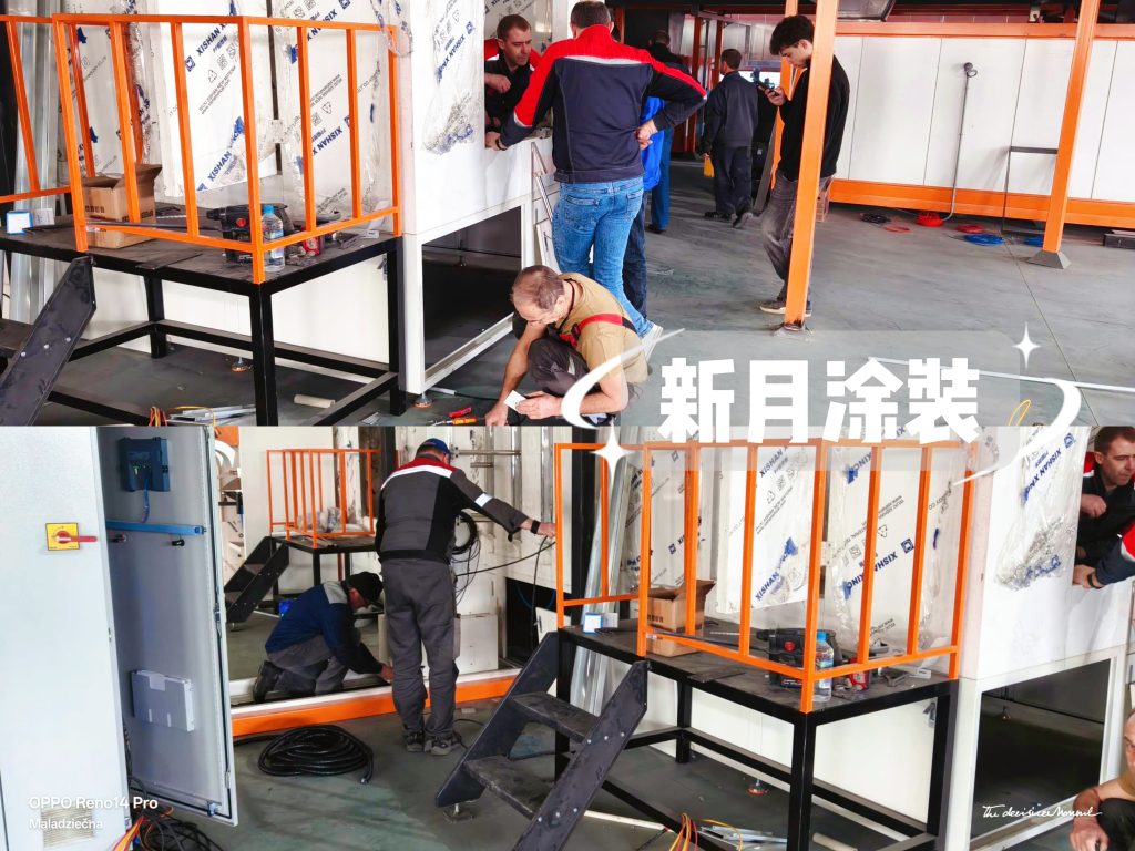 直击现场-白俄罗斯智能化自动喷涂线安装时，见证“中国智造”海外落地！