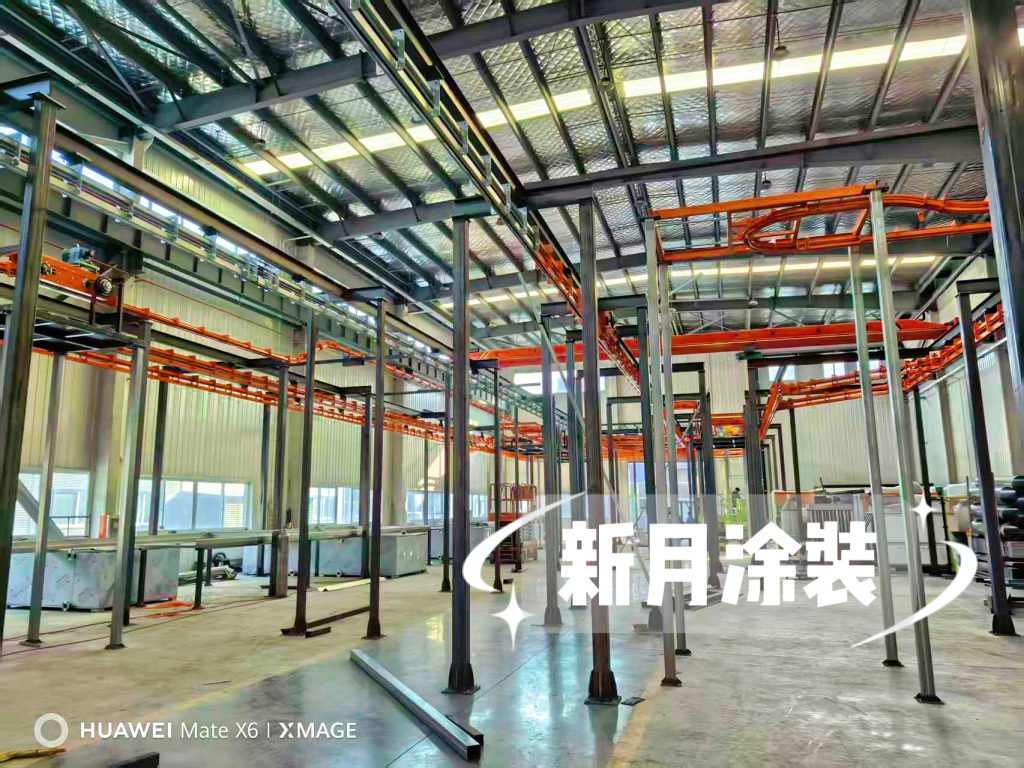 定制积放式喷涂线优势--高性能积放线赋能自动化涂装生产！