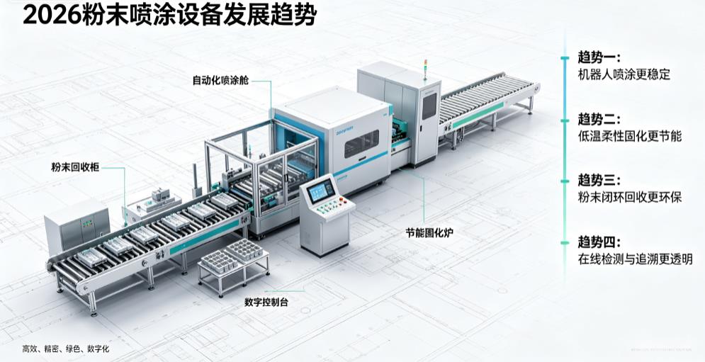 粉末喷涂生产线规模持续扩张,2026年全球市场增长提速 粉末喷涂生产线规模持续扩张,2026年全球市场增长提速