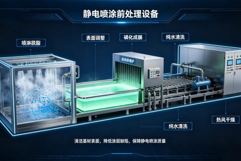 静电喷涂前处理设备：涂层质量的首道防线，尤为重要！