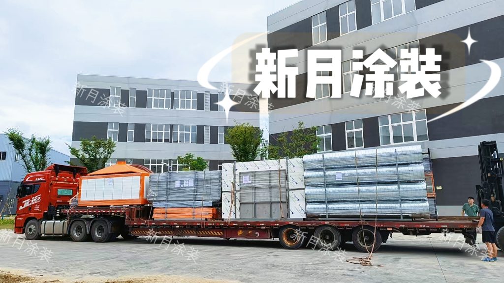 厂区实拍|全自动钣金喷涂流水线装箱发往海外! 厂区实拍|全自动钣金喷涂流水线装箱发往海外!