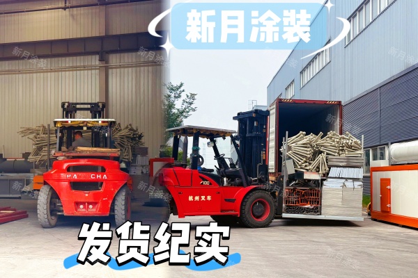海外拓新｜大型重型工件积放喷涂流水线成套设备欧洲发货